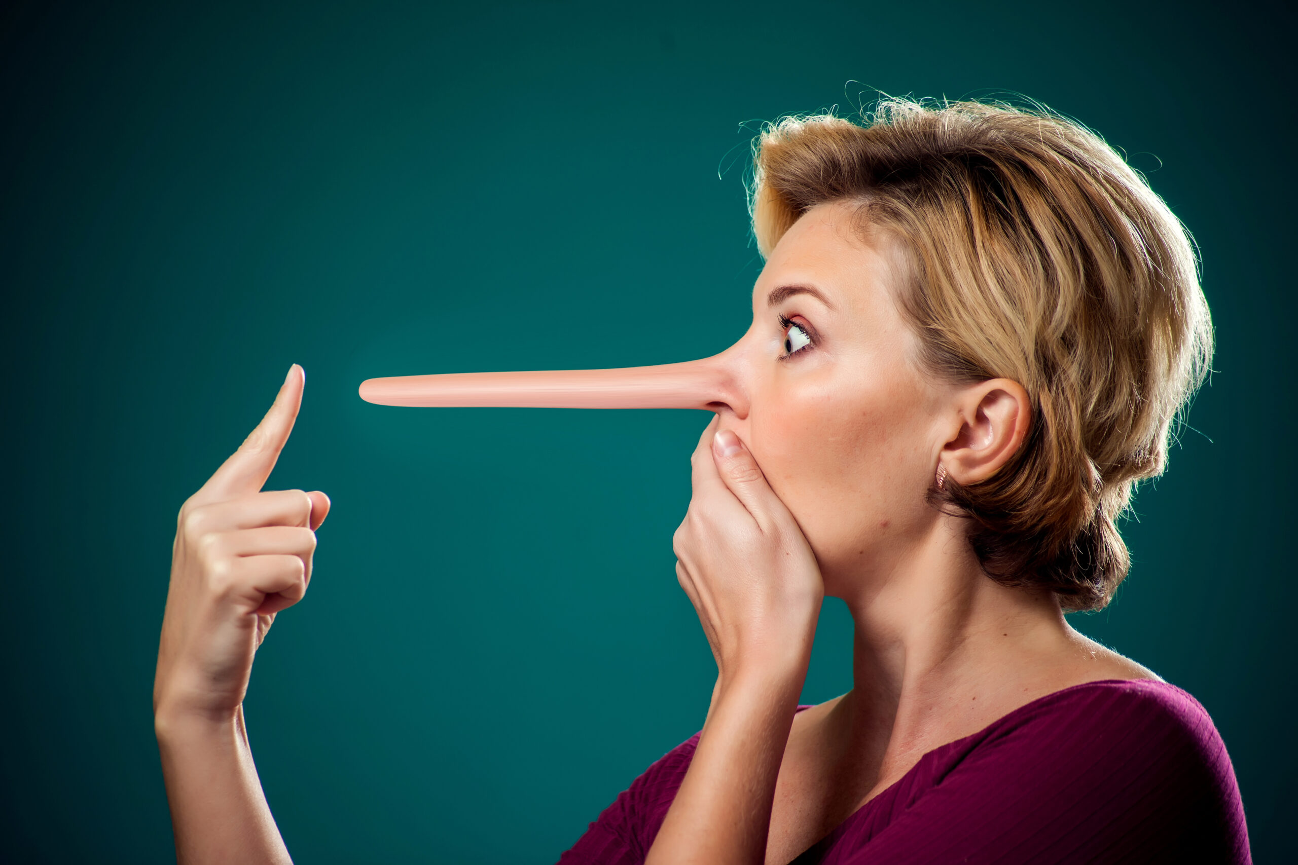 Why do people lie? inspired by the long nose myth